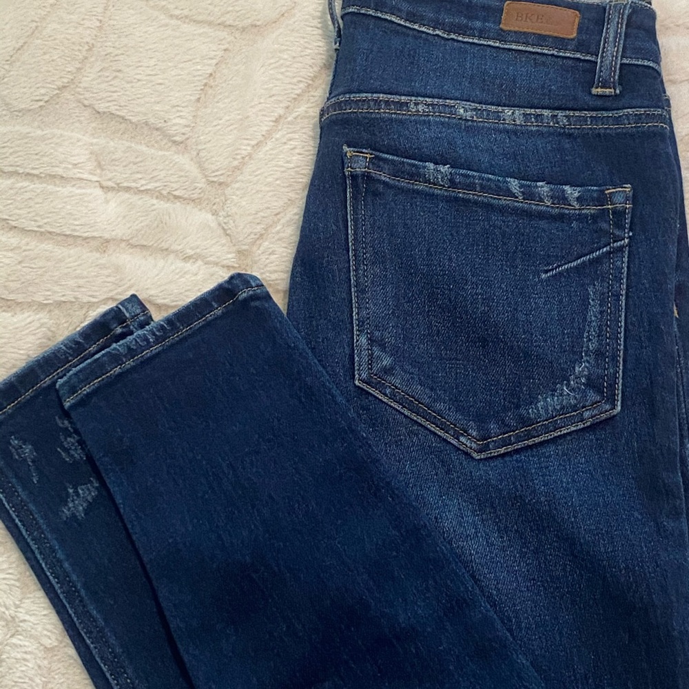 BKE high rise Stella slim fit jeans